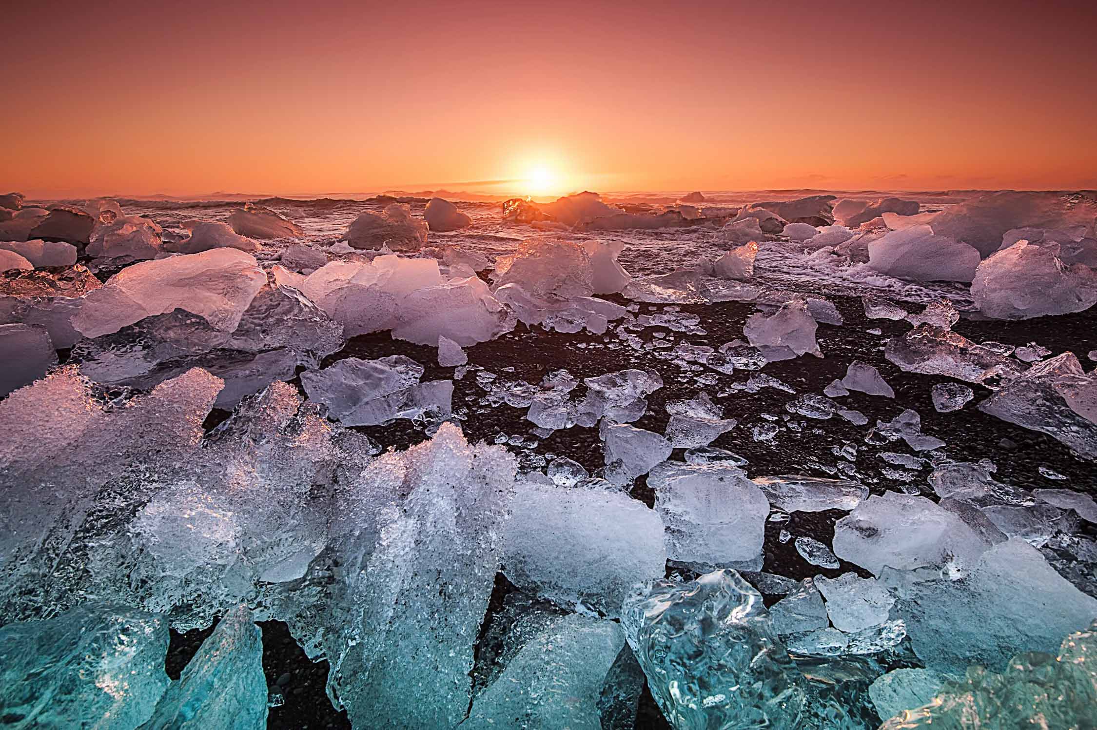 Sol de Media Noche Islandia